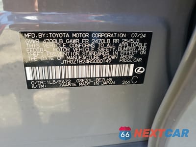 Zdjęcie 14 z 14 samochodu: 2024 LEXUS IS 350 F SPORT DESIGN VIN:JTHGZ1B24R5080149 - miniatura