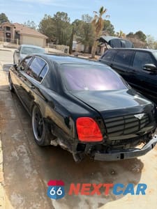 Trzecie zdjęcie samochodu z tyłu: 2007 BENTLEY CONTINENTAL FLYING SPUR VIN:SCBBR93W378041112 - miniatura