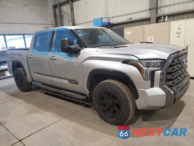 Czwarte zdjęcie samochodu z boku: 2023 TOYOTA TUNDRA CREWMAX PLATINUM VIN:5TFNC5DB7PX028515 - miniatura