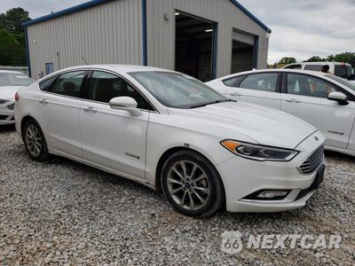 Czwarte zdjęcie samochodu z boku: 2017 FORD FUSION SE HYBRID VIN:3FA6P0LU9HR409488 - miniatura