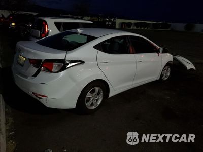 Trzecie zdjęcie samochodu z tyłu: 2015 HYUNDAI ELANTRA SE VIN:5NPDH4AE7FH650967 - miniatura