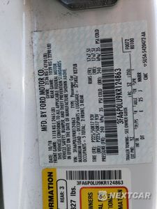 Zdjęcie 12 z 12 samochodu: 2019 FORD FUSION SE VIN:3FA6P0LU9KR124863 - miniatura