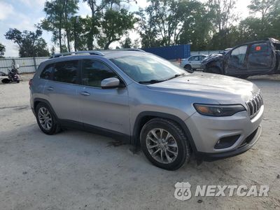 Czwarte zdjęcie samochodu z boku: 2019 JEEP CHEROKEE LATITUDE PLUS VIN:1C4PJLLB4KD205682 - miniatura