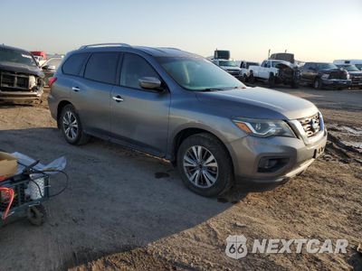 Czwarte zdjęcie samochodu z boku: 2017 NISSAN PATHFINDER S VIN:5N1DR2MN9HC687008 - miniatura