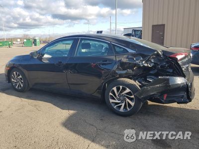 Drugie zdjęcie samochodu z przodu: 2018 HONDA CIVIC EX VIN:2HGFC2F71JH575160 - miniatura