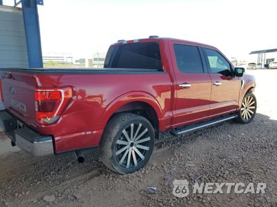 Trzecie zdjęcie samochodu z tyłu: 2021 FORD F150 SUPERCREW VIN:1FTEW1CP7MKE65436 - miniatura