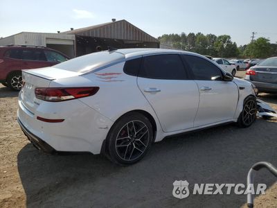 Trzecie zdjęcie samochodu z tyłu: 2019 KIA OPTIMA SX VIN:5XXGW4L23KG368109 - miniatura