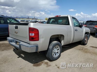 Trzecie zdjęcie samochodu z tyłu: 2008 CHEVROLET SILVERADO C1500 VIN:1GCEC14C38Z144821 - miniatura