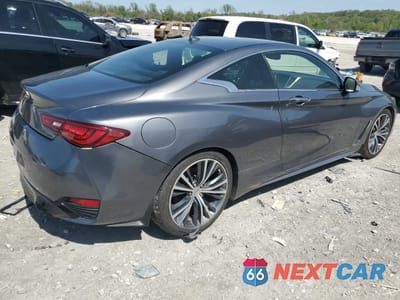 Trzecie zdjęcie samochodu z tyłu: 2018 INFINITI Q60 LUXE 300 VIN:JN1EV7EK8JM343176 - miniatura