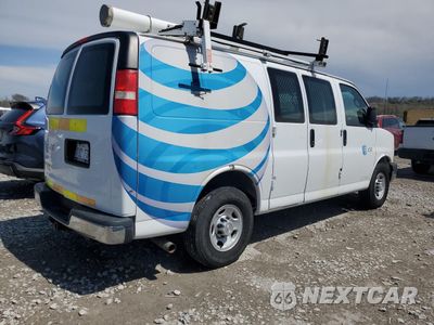 Trzecie zdjęcie samochodu z tyłu: 2014 CHEVROLET EXPRESS G2500 VIN:1GCWGFCAXE1914786 - miniatura