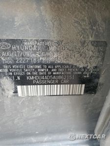 Zdjęcie 12 z 12 samochodu: 2010 HYUNDAI ELANTRA BLUE VIN:KMHDU4AD5AU862151 - miniatura
