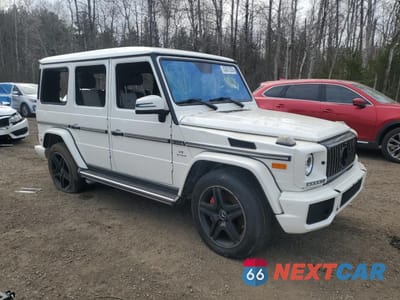 Czwarte zdjęcie samochodu z boku: 2015 MERCEDES-BENZ G 63 AMG VIN:WDCYC7DF5FX228457 - miniatura