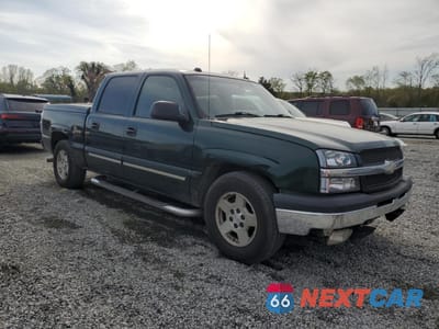 Czwarte zdjęcie samochodu z boku: 2005 CHEVROLET SILVERADO C1500 VIN:2GCEC13T051256952 - miniatura