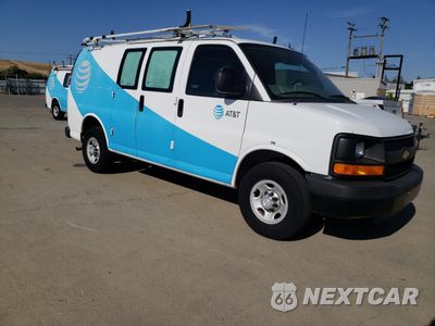 Czwarte zdjęcie samochodu z boku: 2015 CHEVROLET EXPRESS G2500 VIN:1GCWGFCF8F1231577 - miniatura