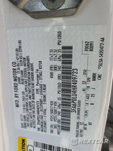 Zdjęcie 12 z 12 samochodu: 2017 FORD FUSION SE HYBRID VIN:3FA6P0LU4HR409723 - miniatura