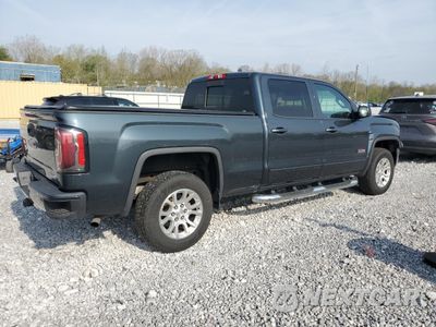 Trzecie zdjęcie samochodu z tyłu: 2018 GMC SIERRA K1500 SLT VIN:3GTU2NEC3JG136096 - miniatura