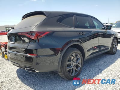 Trzecie zdjęcie samochodu z tyłu: 2024 ACURA MDX A-SPEC VIN:5J8YE1H04RL001213 - miniatura