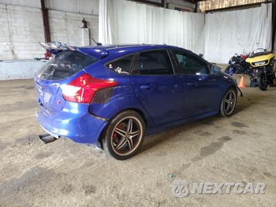 Trzecie zdjęcie samochodu z tyłu: 2014 FORD FOCUS ST VIN:1FADP3L98EL342381 - miniatura