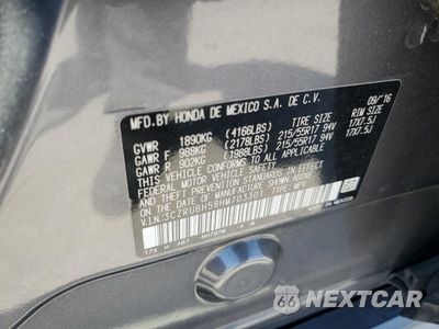 Zdjęcie 14 z 14 samochodu: 2017 HONDA HR-V EX VIN:3CZRU6H58HM703301 - miniatura