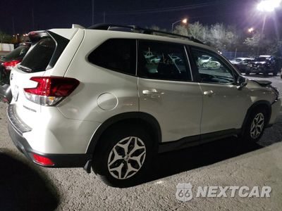 Trzecie zdjęcie samochodu z tyłu: 2021 SUBARU FORESTER PREMIUM VIN:JF2SKAFCXMH553919 - miniatura