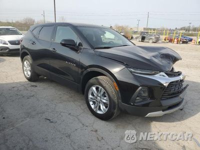Czwarte zdjęcie samochodu z boku: 2022 CHEVROLET BLAZER 2LT VIN:3GNKBCR45NS124802 - miniatura