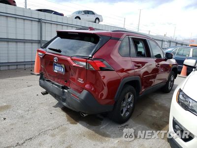 Trzecie zdjęcie samochodu z tyłu: 2022 TOYOTA RAV4 XLE VIN:4T3RWRFV9NU057541 - miniatura