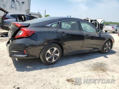 Trzecie zdjęcie samochodu z tyłu: 2020 HONDA CIVIC LX VIN:19XFC2F60LE011598 - miniatura