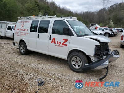 Czwarte zdjęcie samochodu z boku: 2008 CHEVROLET EXPRESS G1500 VIN:1GCFG15X181226264 - miniatura