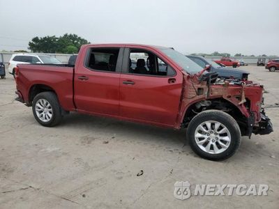 Czwarte zdjęcie samochodu z boku: 2022 CHEVROLET SILVERADO LTD C1500 CUSTOM VIN:3GCPWBEK1NG168364 - miniatura