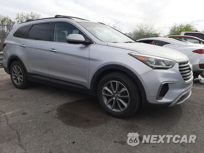 Czwarte zdjęcie samochodu z boku: 2017 HYUNDAI SANTA FE SE VIN:KM8SM4HF3HU190373 - miniatura