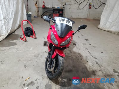 Drugie zdjęcie samochodu z przodu: 2012 KAWASAKI EX650 EC VIN:JKAEXEE16CDA00661 - miniatura