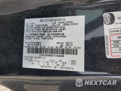 Zdjęcie 13 z 13 samochodu: 2005 FORD MUSTANG VIN:1ZVFT80N055143680 - miniatura