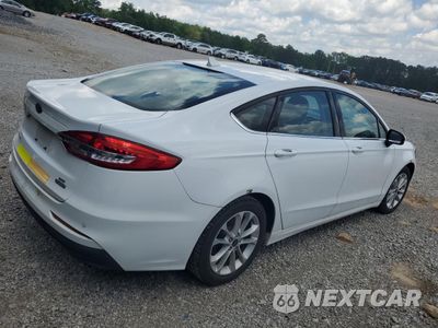 Trzecie zdjęcie samochodu z tyłu: 2020 FORD FUSION SE VIN:3FA6P0LU5LR264068 - miniatura