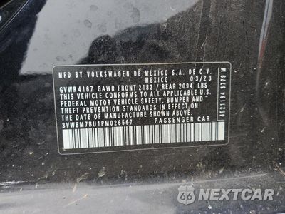 Zdjęcie 12 z 12 samochodu: 2023 VOLKSWAGEN JETTA SPORT VIN:3VWBM7BU1PM026567 - miniatura
