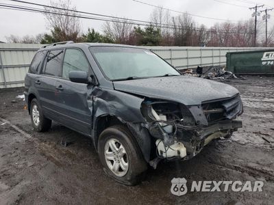Czwarte zdjęcie samochodu z boku: 2004 HONDA PILOT EXL VIN:2HKYF18714H505000 - miniatura