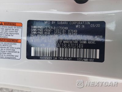 Zdjęcie 14 z 14 samochodu: 2020 SUBARU BRZ LIMITED VIN:JF1ZCAC18L8702149 - miniatura