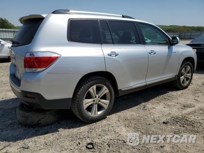 Trzecie zdjęcie samochodu z tyłu: 2013 TOYOTA HIGHLANDER LIMITED VIN:5TDDK3EH5DS181238 - miniatura