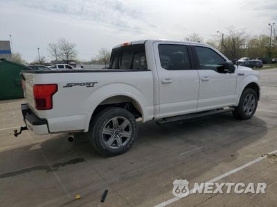 Trzecie zdjęcie samochodu z tyłu: 2019 FORD F150 SUPERCREW VIN:1FTEW1E43KFB14659 - miniatura