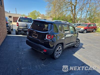 Czwarte zdjęcie samochodu z boku: 2015 JEEP RENEGADE LIMITED VIN:ZACCJADT9FPB46338 - miniatura