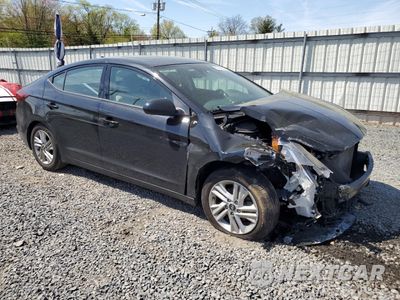 Czwarte zdjęcie samochodu z boku: 2020 HYUNDAI ELANTRA SEL VIN:KMHD84LF4LU974610 - miniatura