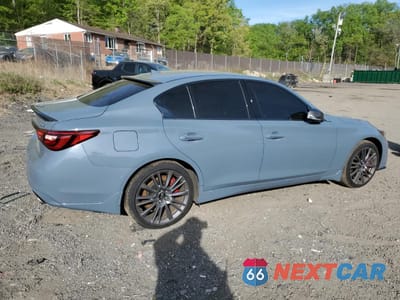 Trzecie zdjęcie samochodu z tyłu: 2024 INFINITI Q50 RED SPORT 400 VIN:JN1FV7DR6RM680539 - miniatura