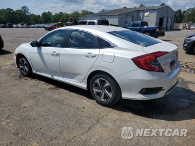 Drugie zdjęcie samochodu z przodu: 2019 HONDA CIVIC LX VIN:19XFC2F67KE009880 - miniatura