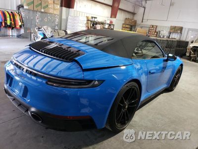 Trzecie zdjęcie samochodu z tyłu: 2022 PORSCHE 911 CARRERA S VIN:WP0CB2A9XNS244573 - miniatura