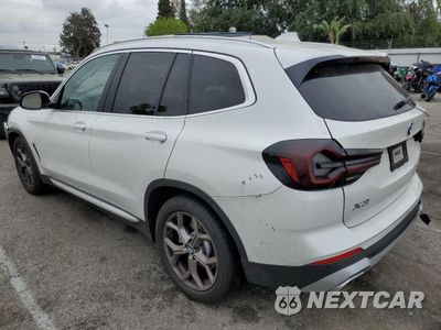 Drugie zdjęcie samochodu z przodu: 2022 BMW X3 SDRIVE30I VIN:5UX43DP01N9K68904 - miniatura