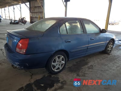 Trzecie zdjęcie samochodu z tyłu: 2004 HYUNDAI ELANTRA GLS VIN:KMHDN46DX4U832685 - miniatura