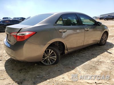 Trzecie zdjęcie samochodu z tyłu: 2014 TOYOTA COROLLA L VIN:5YFBURHE0EP107905 - miniatura