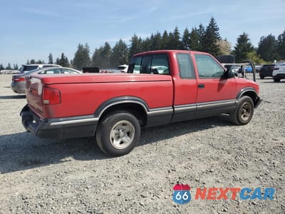 Trzecie zdjęcie samochodu z tyłu: 1996 CHEVROLET S TRUCK S10 VIN:1GCCS19X2T8128419 - miniatura