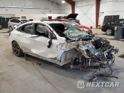 Czwarte zdjęcie samochodu z boku: 2019 HONDA CIVIC SPORT VIN:19XFC2F82KE203623 - miniatura