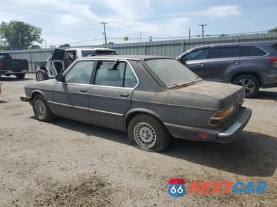 Drugie zdjęcie samochodu z przodu: 1986 BMW 535 I AUTOMATIC VIN:WBADC8402G1720869 - miniatura