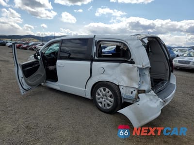 Drugie zdjęcie samochodu z przodu: 2018 DODGE GRAND CARAVAN SE VIN:2C4RDGBG6JR135294 - miniatura